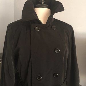 Calvin Klein women black color trench coat